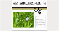 Desktop Screenshot of gasparebuscemi.com