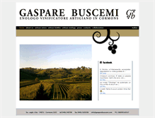 Tablet Screenshot of gasparebuscemi.com